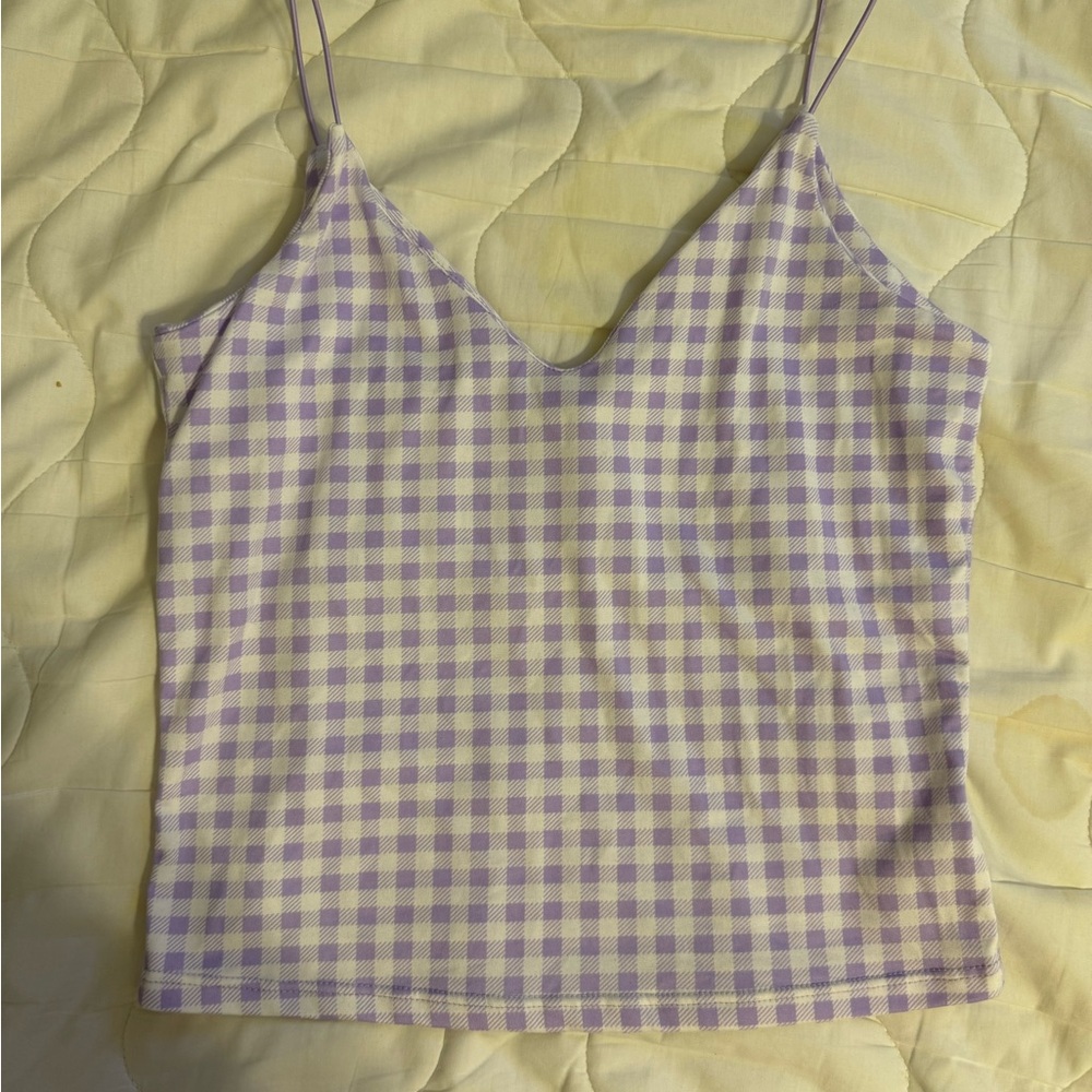 Gaze Lavender Gingham Camisole